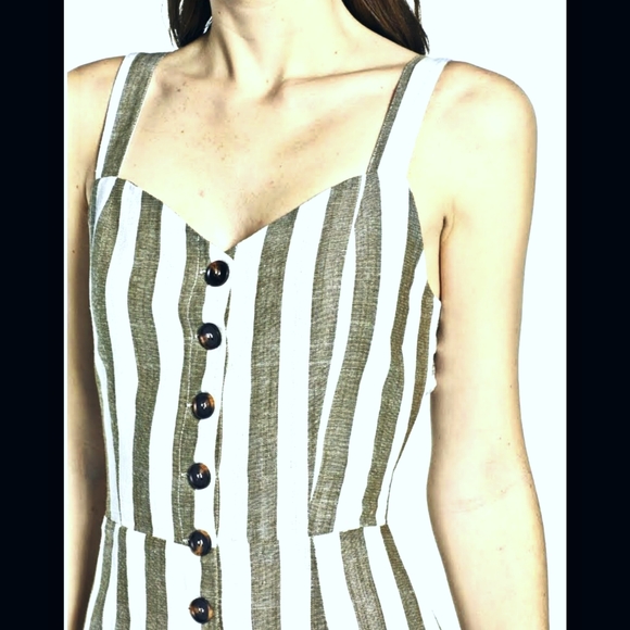 Anthropology J.O.A. Tie backing Linen - Picture 6 of 13